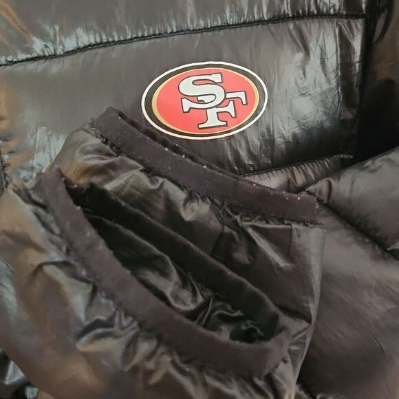 Sf 49ers San Francisco Lightweight Puffer Jacket L - Picture 6 of 11